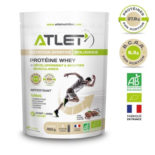 Protéine Atlet WHEY cacao...
